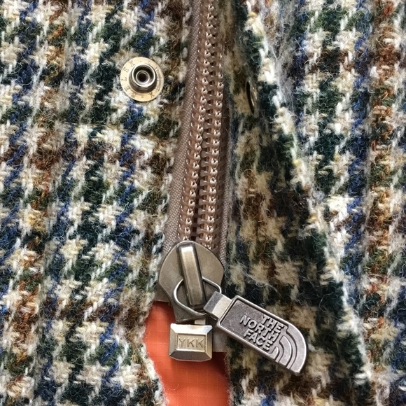 The North Face Vintage Purple Label X Harris Tweed Down Jacket - Picture 10 of 16